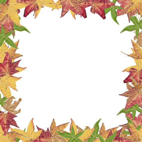 fall border clipart|free autumn clip art borders.